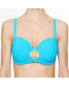 Haut de maillot de bain à coque La Jean's Beauty  turquoise