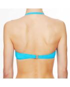Haut de maillot de bain à coque bandeau La Jean's Beauty turquoise
