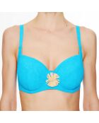 Haut de maillot de bain souple La Jean's Beauty turquoise