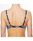 Haut de maillot de bain à coque La Caraïbes Girl noir