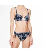 Haut de maillot de bain à coque La Caraïbes Girl noir