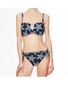 Haut de maillot de bain à coque bandeau La Caraïbes Girl noir