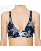 Haut de maillot de bain triangle souple La Caraïbes Girl noir