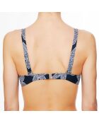 Haut de maillot de bain triangle souple La Caraïbes Girl noir