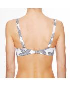 Haut de maillot de bain souple La Caraïbes Girl blanc
