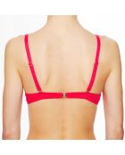 Haut de maillot de bain à coque La Strass Mania magenta