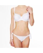 Haut de maillot de bain souple La Flash Girl blanc
