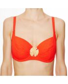 Haut de maillot de bain souple La Jean's Beauty orange