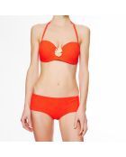 Haut de maillot de bain à coque bandeau La Jean's Beauty orange