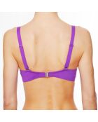 Haut de maillot de bain souple La Rocking Beauty violet