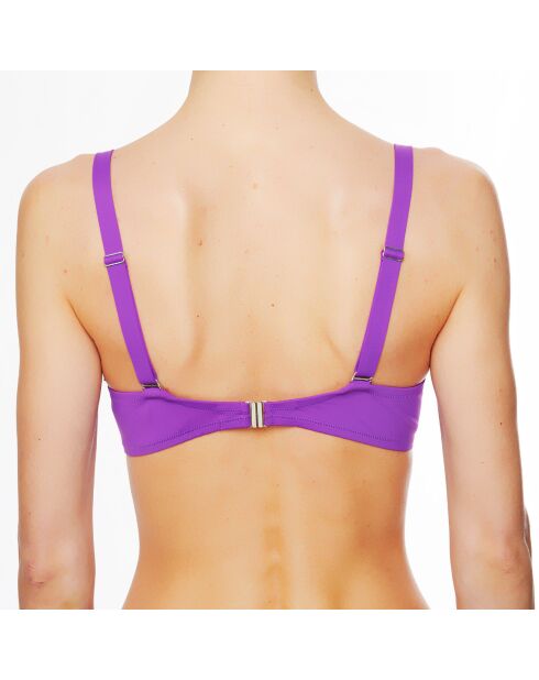 Haut de maillot de bain souple La Rocking Beauty violet