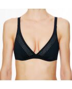 Haut de maillot de bain triangle souple  La Rocking Beauty noir