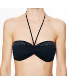 Haut de maillot de bain bandeau La Rocking Beauty noir