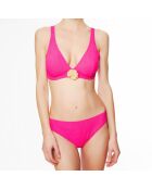 Haut de maillot de bain triangle souple  La Jean's Beauty fushia