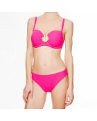 Haut de maillot de bain à coque La Jean's Beauty fushia