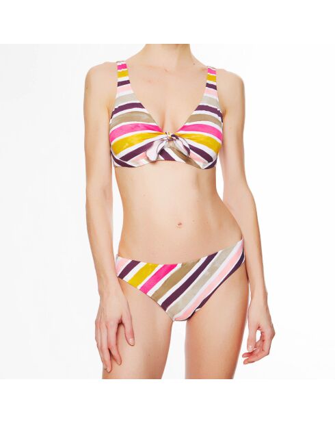 Bas de maillot de bain La Colorista multicolore