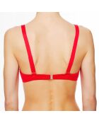 Haut de maillot de bain triangle souple  La Déesse Rivage  rouge