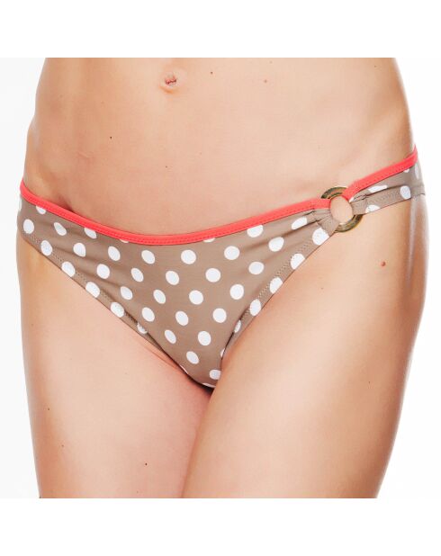 Slip da bagno beige La Sporty Fashion