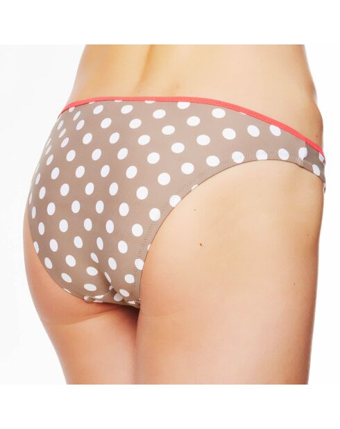 Slip da bagno beige La Sporty Fashion