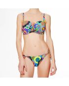 Haut de maillot de bain à coque La Nomad Queen multicolore