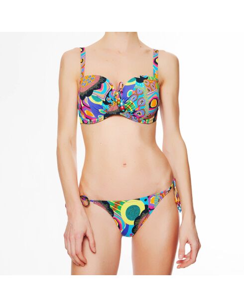 Bas de maillot de bain La Nomad Queen multicolore