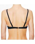 Haut de maillot de bain souple La Beach Glam noir