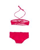 Maillot de bain 2 pièces La Jolie Baigneuse rose