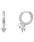 Créoles Triangles en Argent