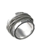Bague Cordes en Argent
