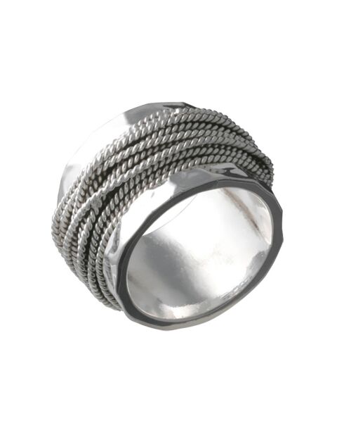 Bague Cordes en Argent