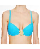 Haut de maillot de bain à coque La Jean's Beauty turquoise
