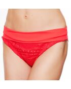 Bas de maillot de bain La Beach Guipure  corail
