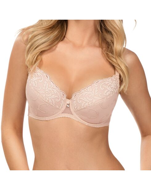 Soutien-Gorge push-up Giselle rose poudré