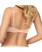 Soutien-Gorge push-up Giselle rose poudré