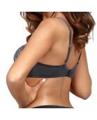 Soutien-Gorge push-up Naria graphite