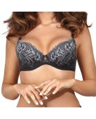 Soutien-Gorge push-up Naria graphite