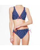 Haut de maillot de bain triangle souple La Sporty Fashion marine