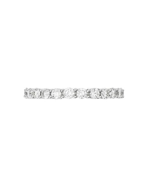 Bague Alliance Tour complet Forever Diamants 1.45 ct or blanc