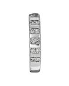 Boucles d'oreilles Linéa Diamants 0.08 ct or blanc