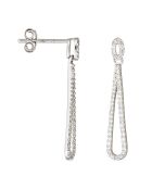 Inspiration Diamantohrringe 0,28 Karat Weißgold