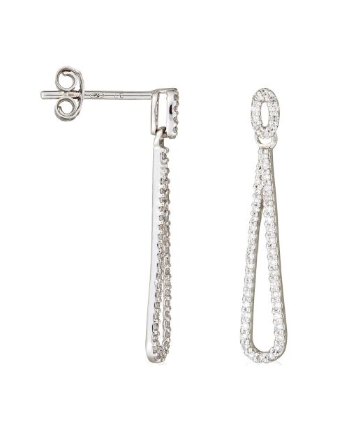Inspiration Diamantohrringe 0,28 Karat Weißgold