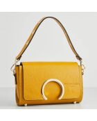 Sac bandoulière Ralph en Cuir jaune foncé  - 26x14x8 cm