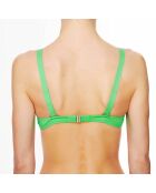Haut de maillot de bain triangle souple  La Rocking Beauty vert
