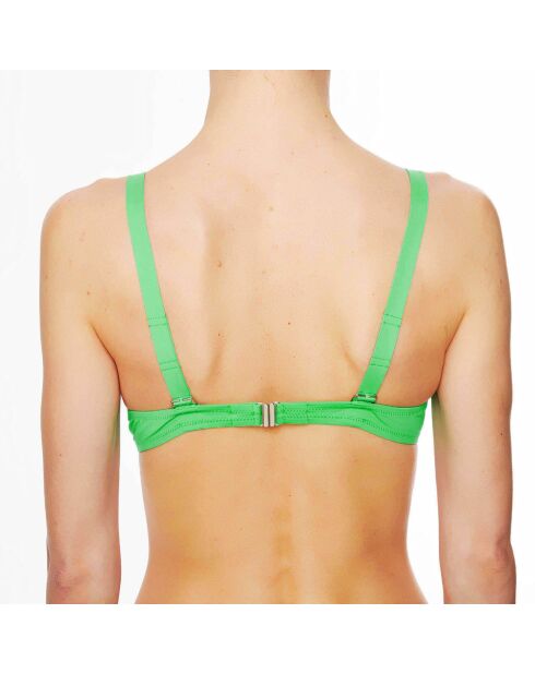 Haut de maillot de bain triangle souple  La Rocking Beauty vert