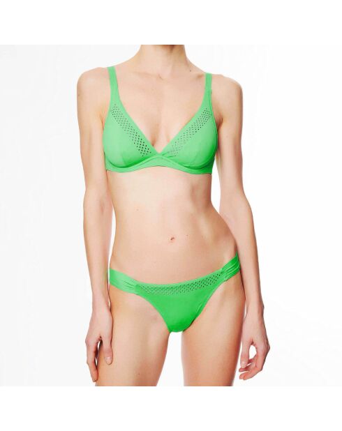 Haut de maillot de bain triangle souple  La Rocking Beauty vert