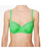 Top de baño suave verde La Rocking Beauty