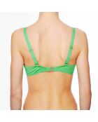 Top de baño suave verde La Rocking Beauty