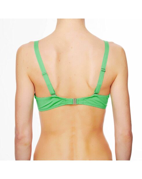 Top de baño suave verde La Rocking Beauty