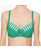Haut de maillot de bain souple La Jolie Baigneuse vert
