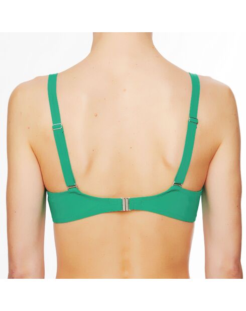 Top de baño suave verde La Jolie Baigneuse